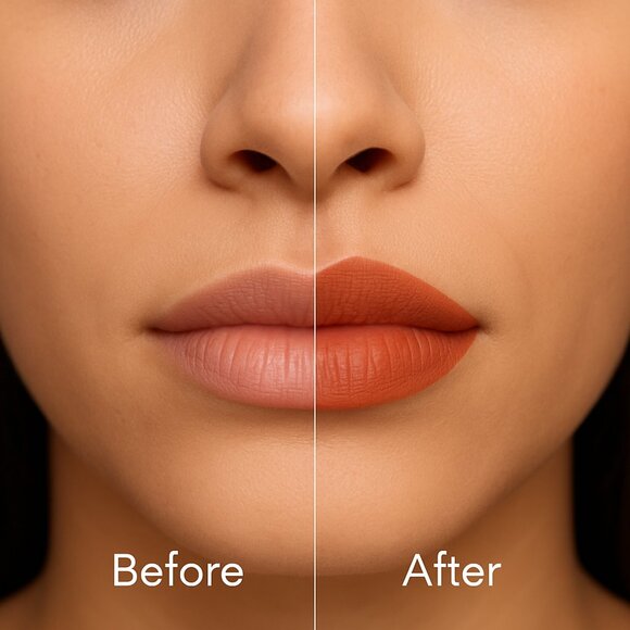 Revolution Powder Matte Lipstick – Spice – Long-Lasting Nude – New & Sealed - Picture 6 of 8